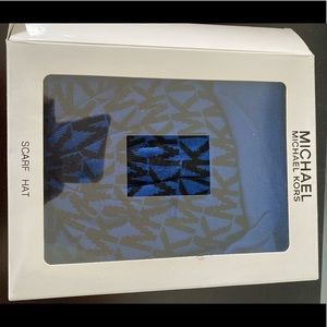 Michael Kors Scarf and Hat Gift Set